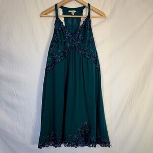 Soma Teal and Purple Chemise